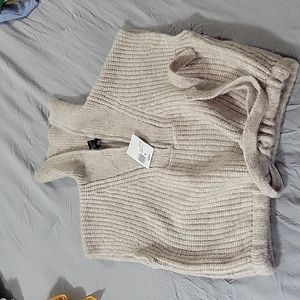 Forever21 crop knit turtleneck sweater Small fits like S -M